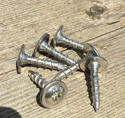 8.0mm x 40mm A2 Stainless Steel Flange Head Wood Screws | TX40 Torx Drive | Box of 50