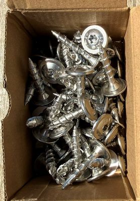 8.0mm x 40mm A2 Stainless Steel Flange Head Wood Screws | TX40 Torx Drive | Box of 50