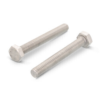 M16 x 40 Hexagon Head Bolt Full Thread (Setscrew) Din 933  A2 Stainless Steel