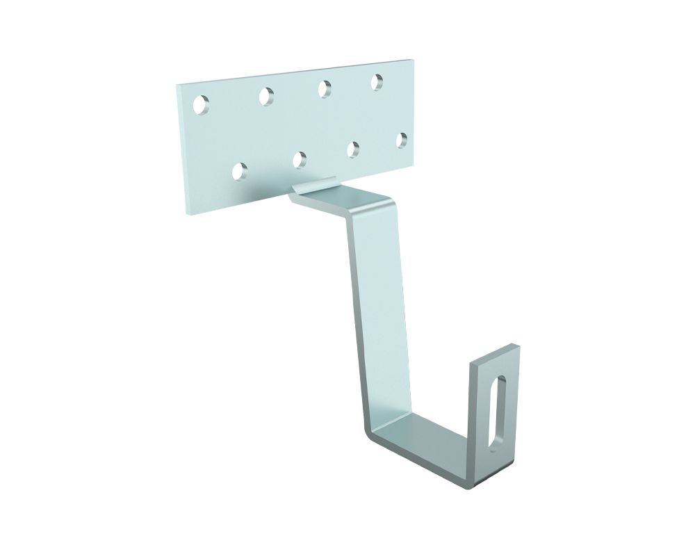 Solar Panel Roof Hook  Installation Height 130mm(Hook 30 x 5 mm)  (Base Plate 150 x 60 x 4 mm)  SOL945513