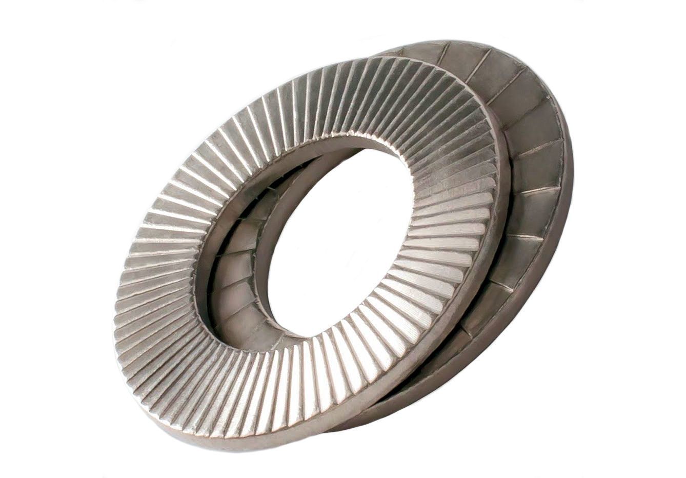 Wedge Lock Washers Delta Protekt Coated - M5 (pair)  Box of 100