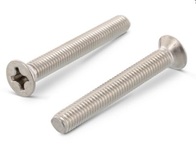 M4 x 70 Csk Pozi Din 965 A4 316 Marine Grade Stainless Steel