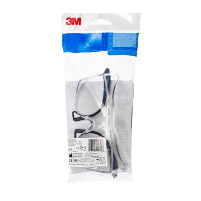 3M Safety Overspectacles, Anti-Scratch / Anti-Fog, Clear Lens