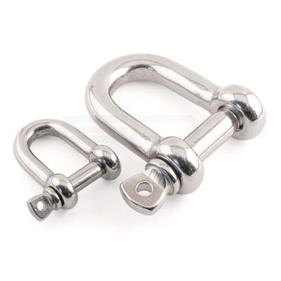 8mm  D Shackle Screw in Pin  A -8mm / B-16mm / D-4mm / L-16mm  316 Stainless Steel