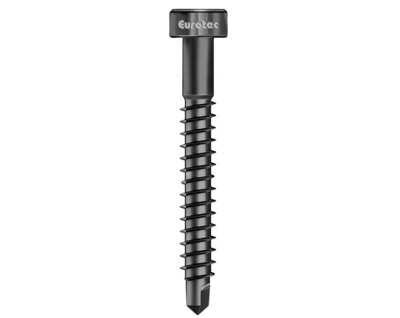 5.0mm x 35mm Black Coated Stainless Steel Screws - Self Drilling Fixings Part 111878   Pack of 100