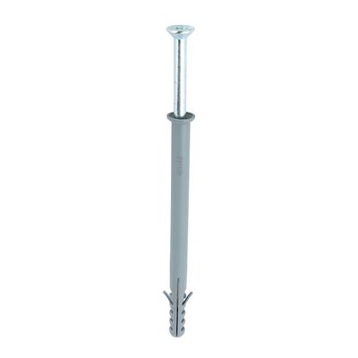 10mm x 140mm Nylon Frame Fixing - PZ - Zinc Part 10160NFF  (Box of 100)