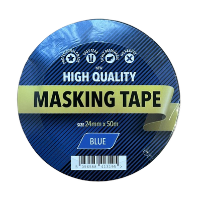 24mm x 50m Masking Tape Blue