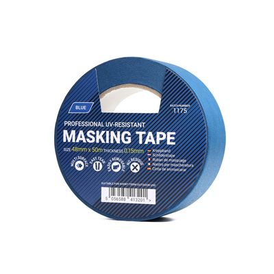 48mm x 50m Masking Tape Blue Professional UV Resistant