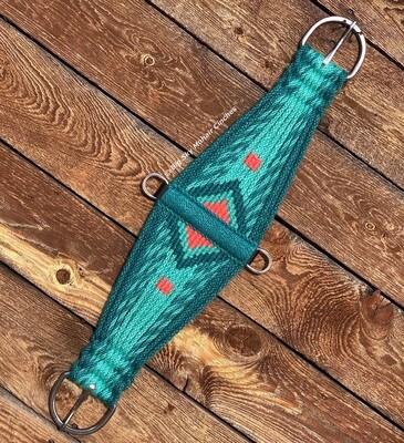 Teal cinch top