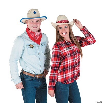 K -  Add On: Western Props, Bandanas, Prop Guns, Hats