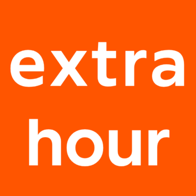 B - Each additional hour after the three minimum hours