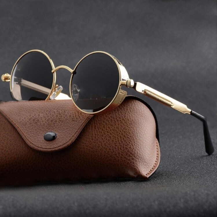 SIGMA EXCLUSIVE &quot;SET OF 3&quot;  EYEWEAR NEW ERA - 2022   ROUND-FRAME POLARIZED - METAL 