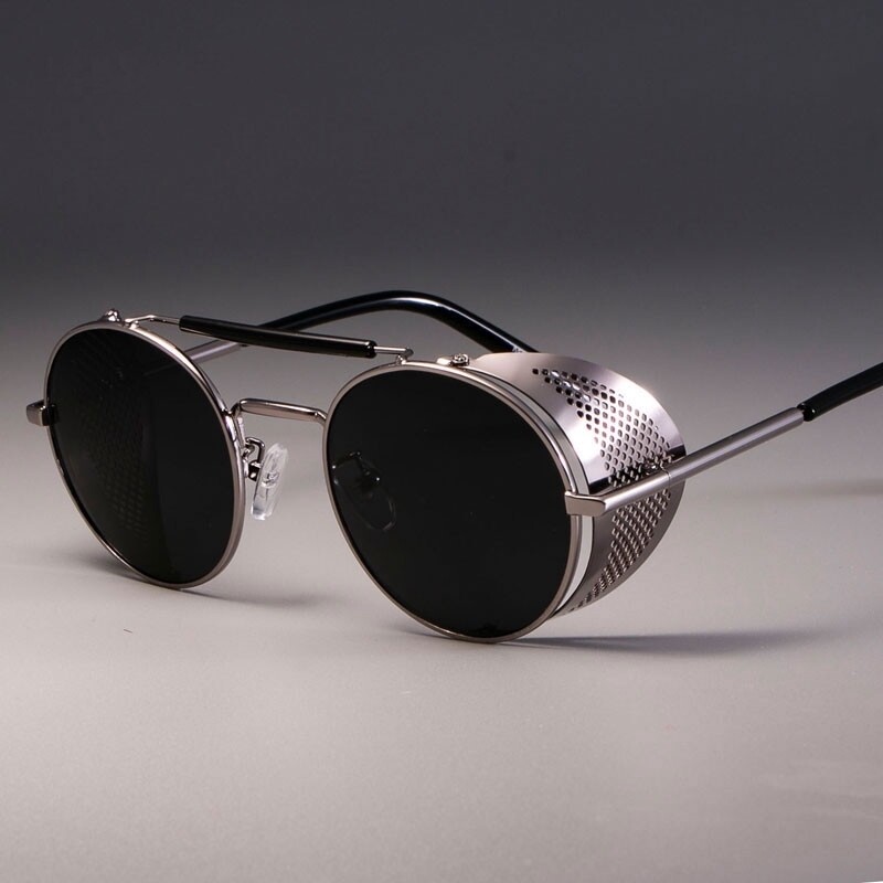 SIGMA EXCLUSIVE &quot;SET OF 3&quot;  EYEWEAR NEW ERA - 2022   ROUND-FRAME STEAMPUNK - ALLOY 