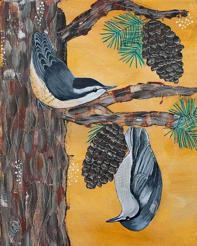 11x14 Nuthatch Bonanza 11x14 Nuthatch Bonanza