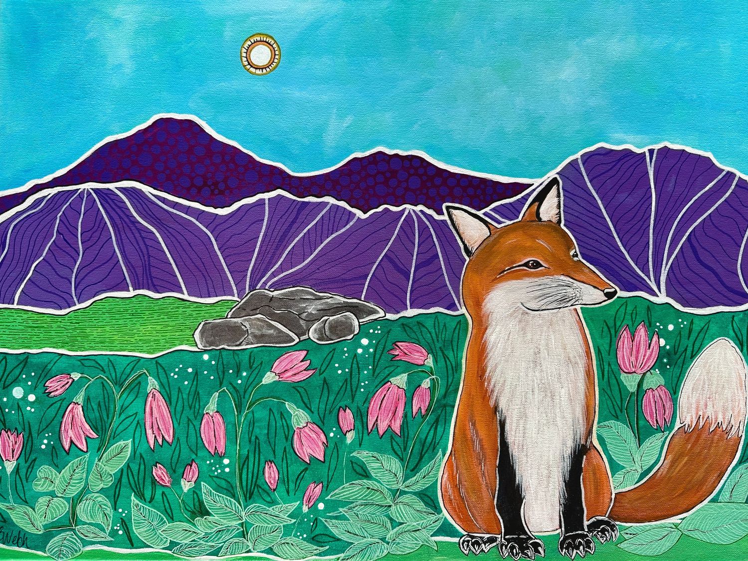 18x24 Meadow Wandered 18x24 Meadow Wandered