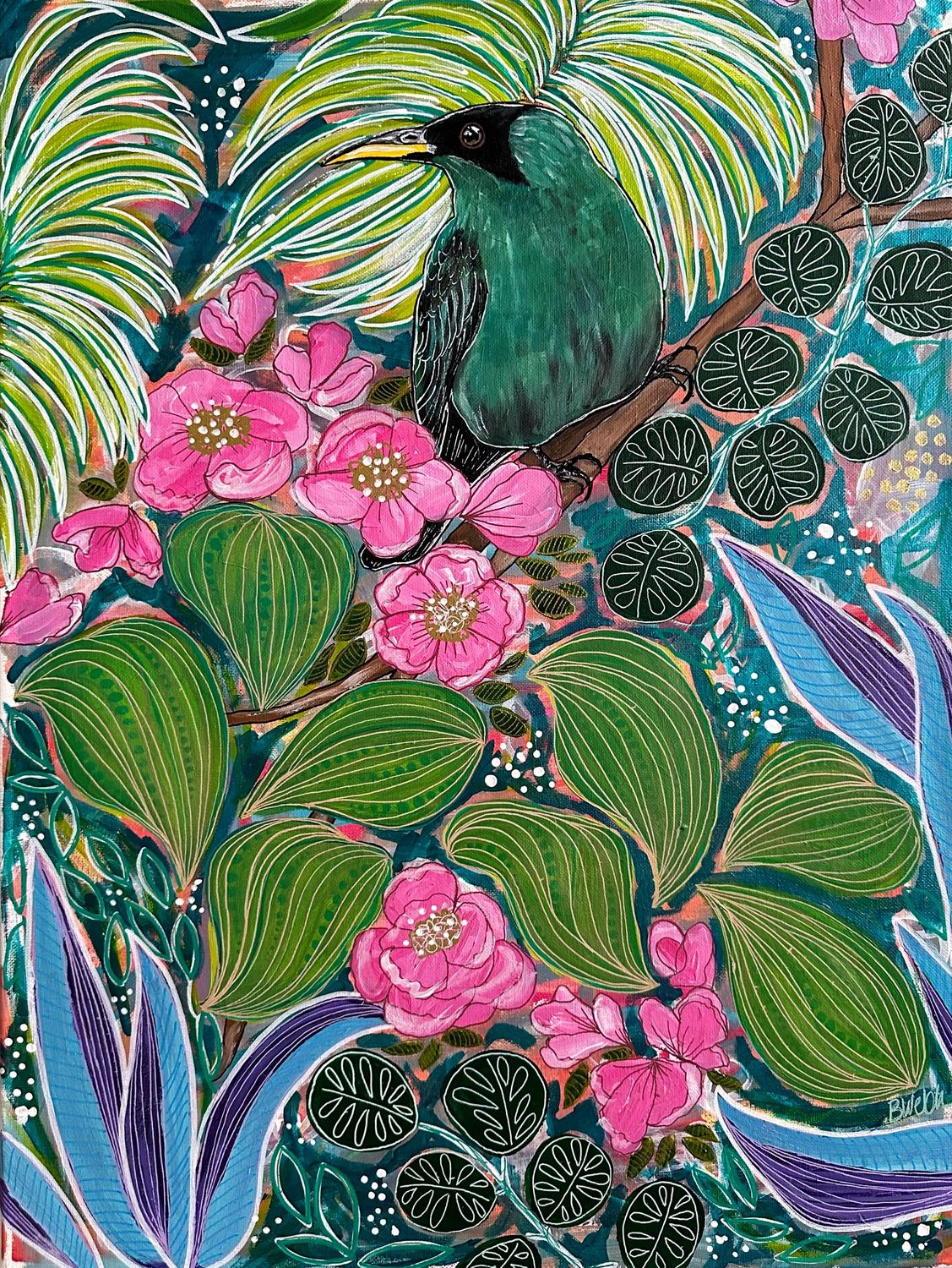 18x24 Creepin' Green 18x24 Creepin' Green