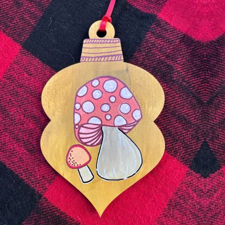 Mushroom Fancy Ornament