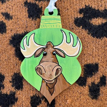 Moose Fancy Ornament