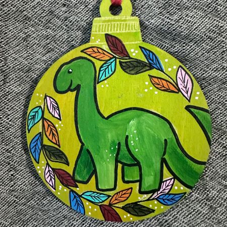 Brontosaurus Circle Ornament Brontosaurus Circle Ornament