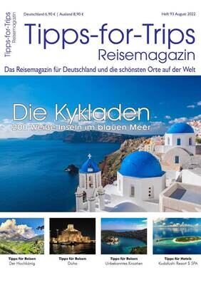 Tipps-for-Trips Heft 08-2022 TfT-2022-08-D