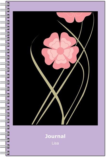 Customized Journal | Lavender and blue
