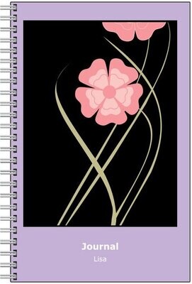 Customized Journal | Lavender and blue