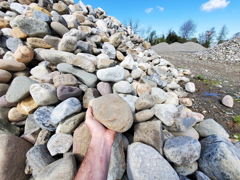 5-8&quot; River Rock