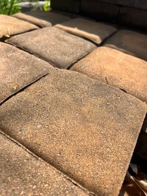 6&quot; x 6&quot; Colonial Cobble in Golden Brown Paver