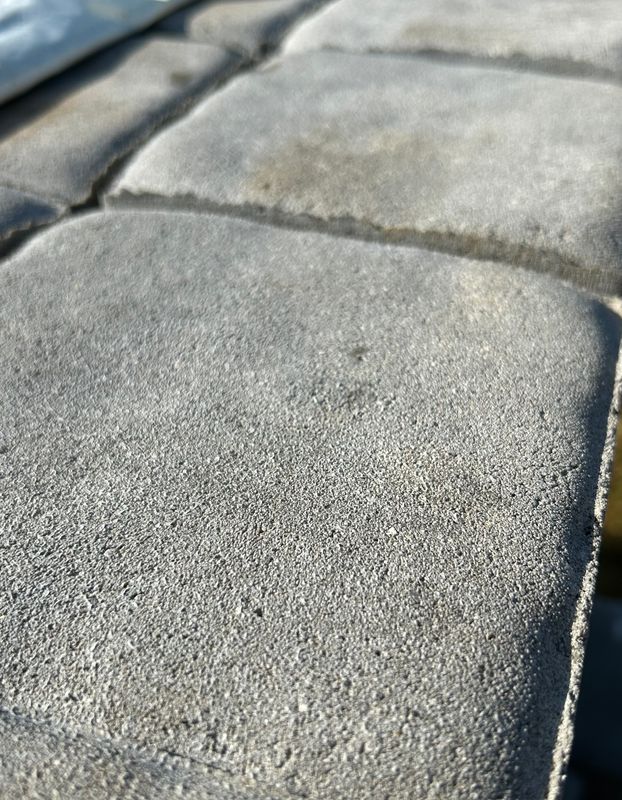6&quot; x 6&quot; Cobble in Charcoal Paver