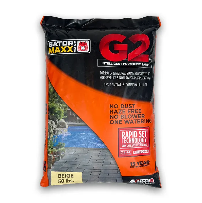 Gator Maxx G2 Intelligent Polymeric Sand 50 LB Beige