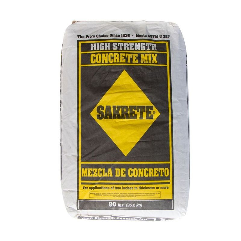 High Strength Concrete Mix 80Lb