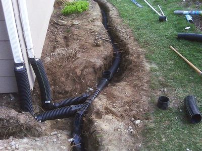 Downspout Drainage