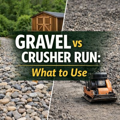 Gravel vs Crusher Run
