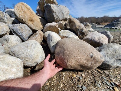 12-24" River Rock Per Stone