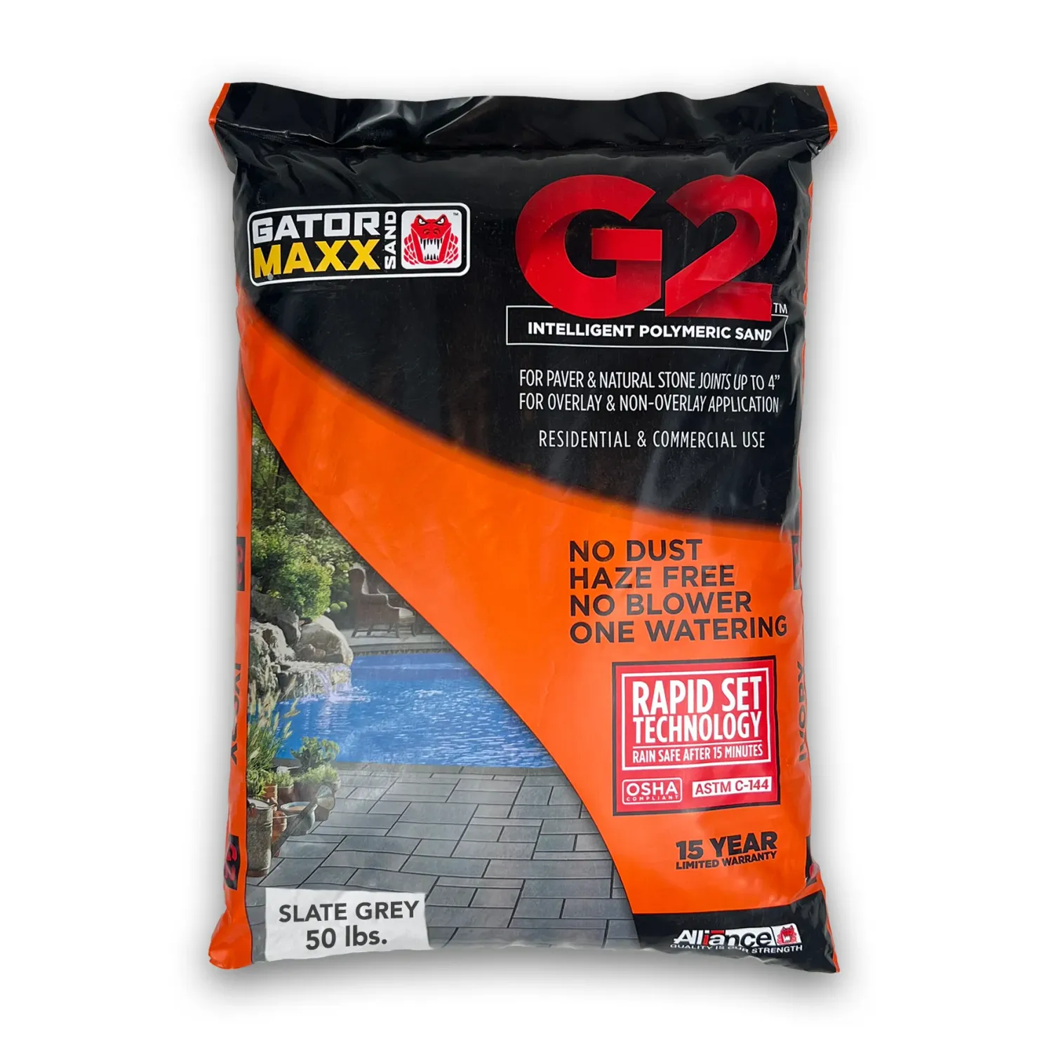 Gator Maxx G2 Intelligent Polymeric Sand 50 LB (Grey)