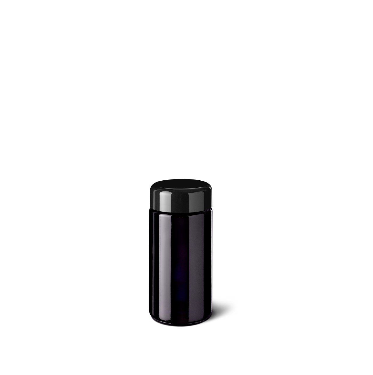 Miron Violettglas Weithalsglas 100 ml. Optional mit Aufkleber Miron Violettglas Weithalsglas 100 ml. Optional mit Aufkleber "Blume des Lebens"