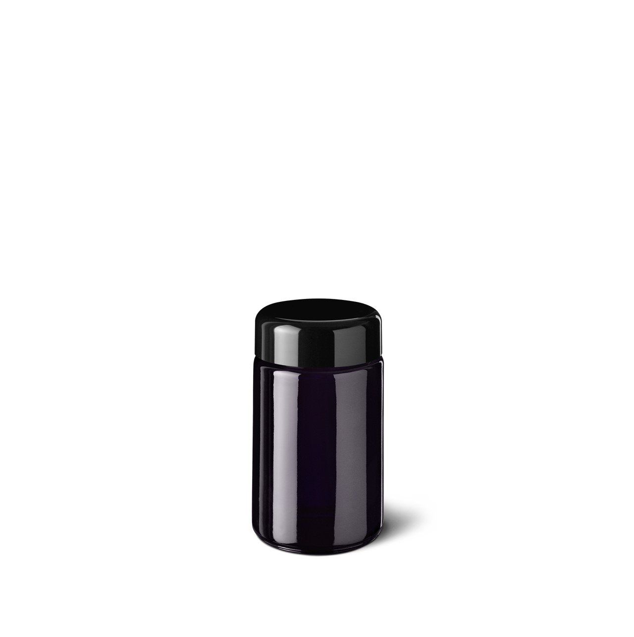 Miron Violettglas Weithalsglas 150 ml. Optional mit Aufkleber "Blume des Lebens"