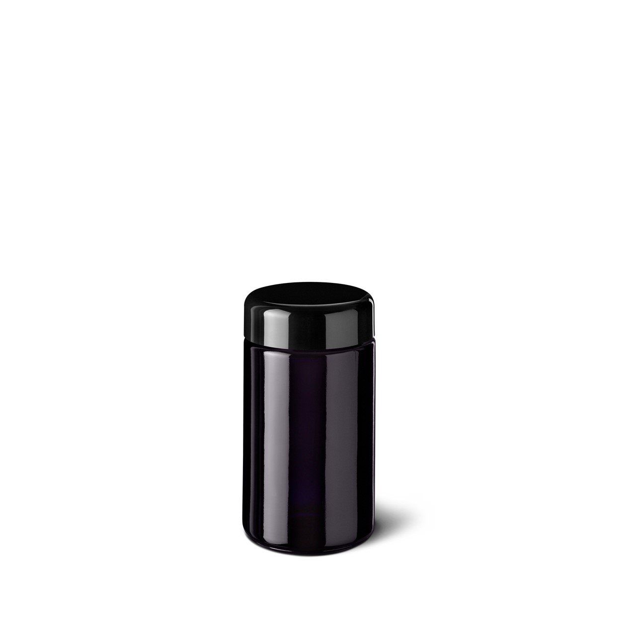 Miron Violettglas Weithalsglas 200 ml. Optional mit Aufkleber "Blume des Lebens"
