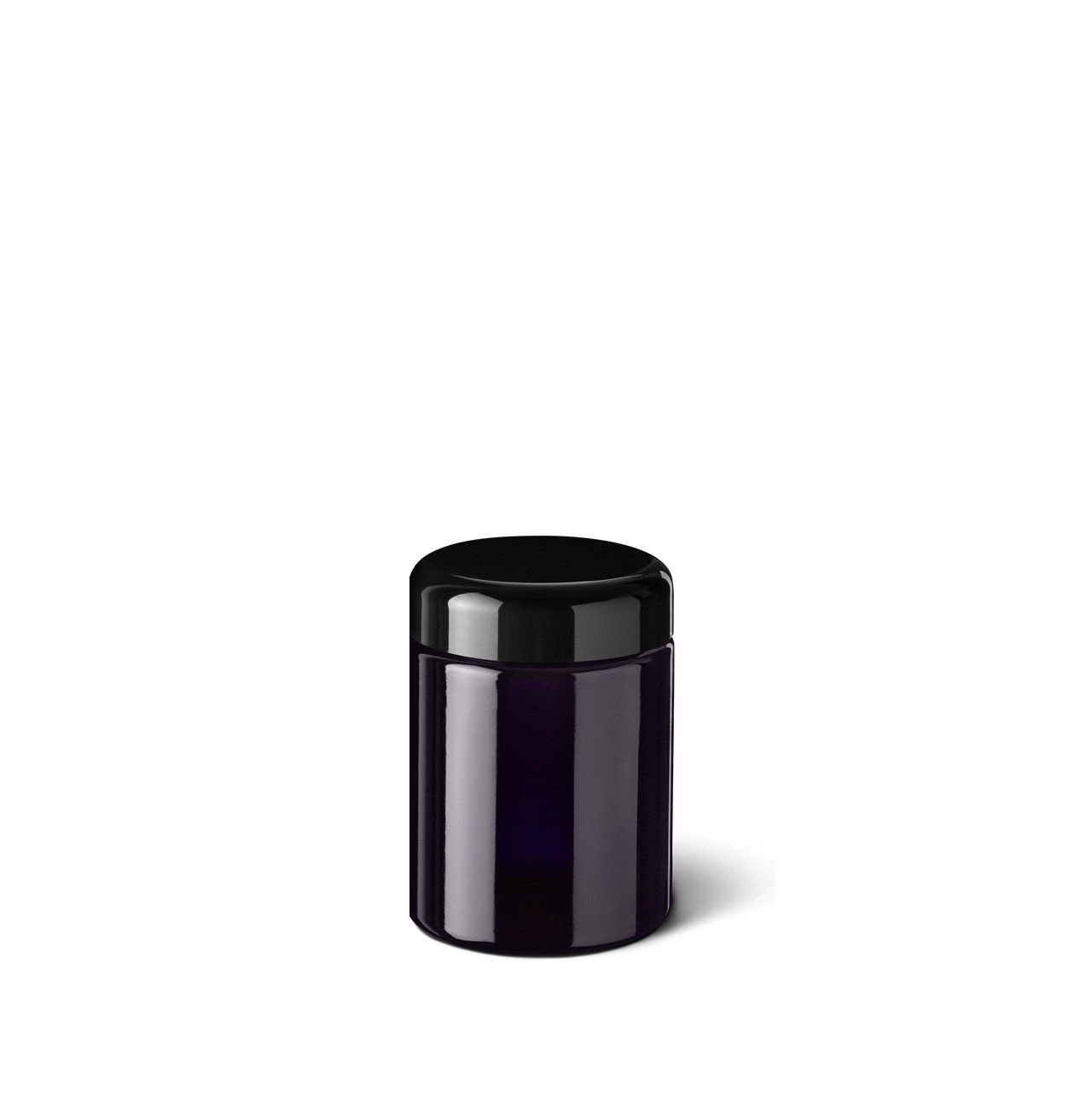 Miron Violettglas Weithalsglas 250 ml. Optional mit Aufkleber "Blume des Lebens"