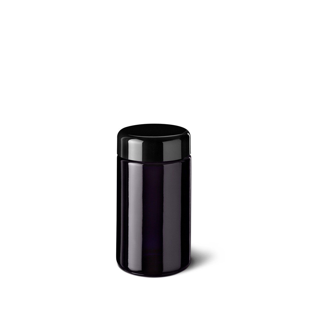 Miron Violettglas Weithalsglas 300 ml. Optional mit Aufkleber "Blume des Lebens"