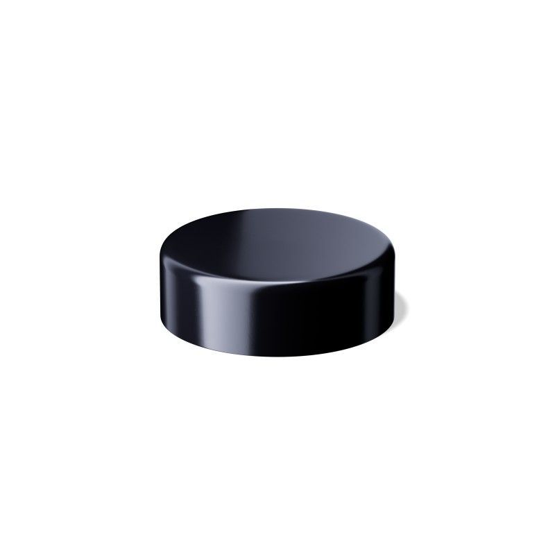 Deckel Modern für Kosmetikdose Ceres  50 ml, Urea, Schwarz