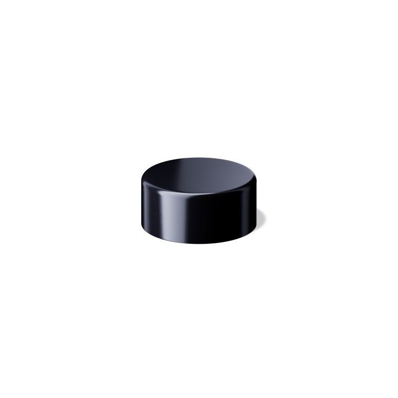 Deckel Modern für Kosmetikdose Eris 5 ml, Schwarz, kindersicher