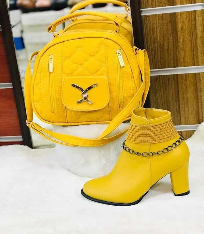 Bag with matching shoes