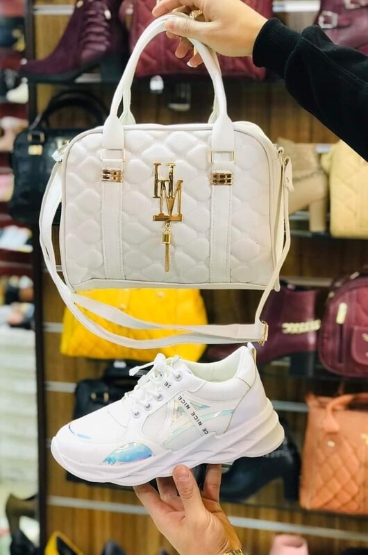 Bag with matching shoes
