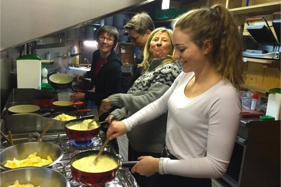 Fondue Iglu für 2 Personen in Leysin (VD)