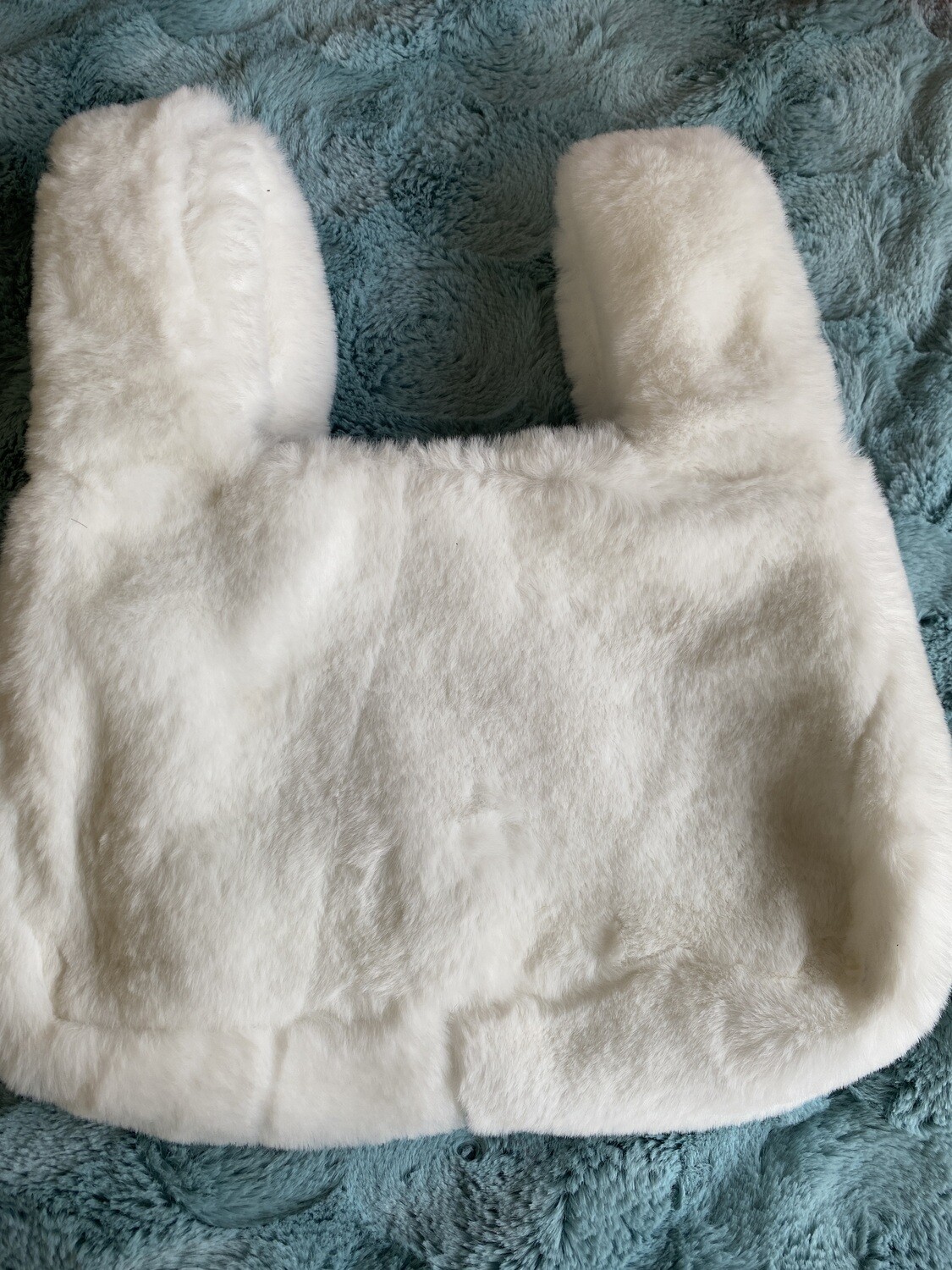 Fuzzy handbag