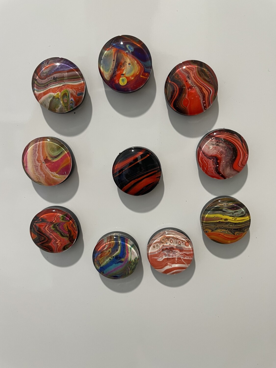 Handmade Unique Magnets X 10 (Set 20)