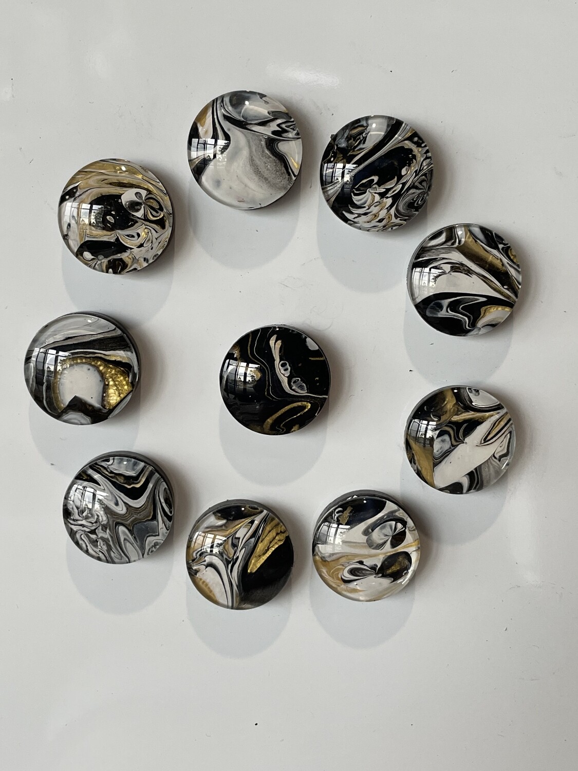 Handmade Unique Magnets X 10 (Set 26)