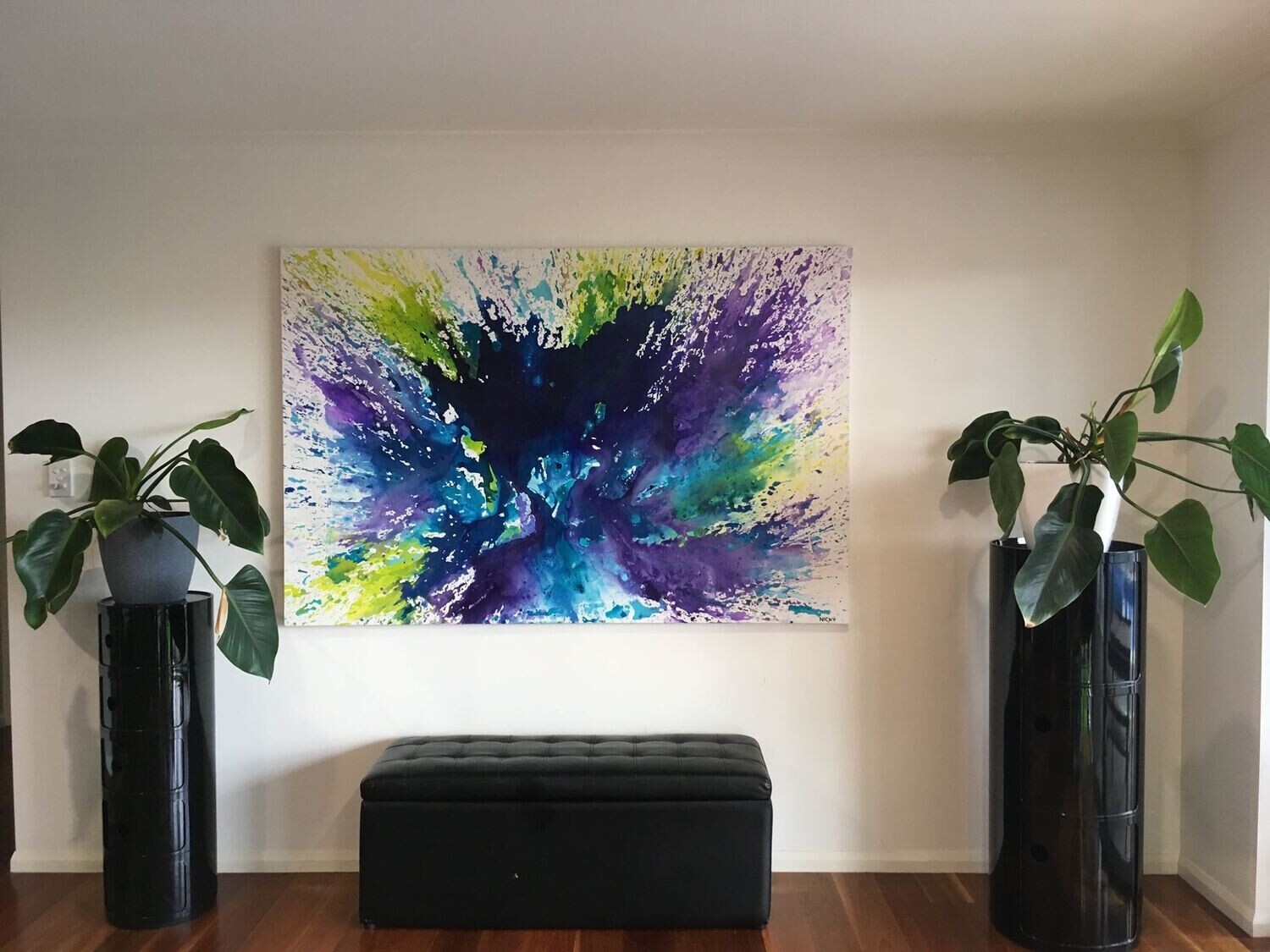 LARGE Acrylic Splash Painting