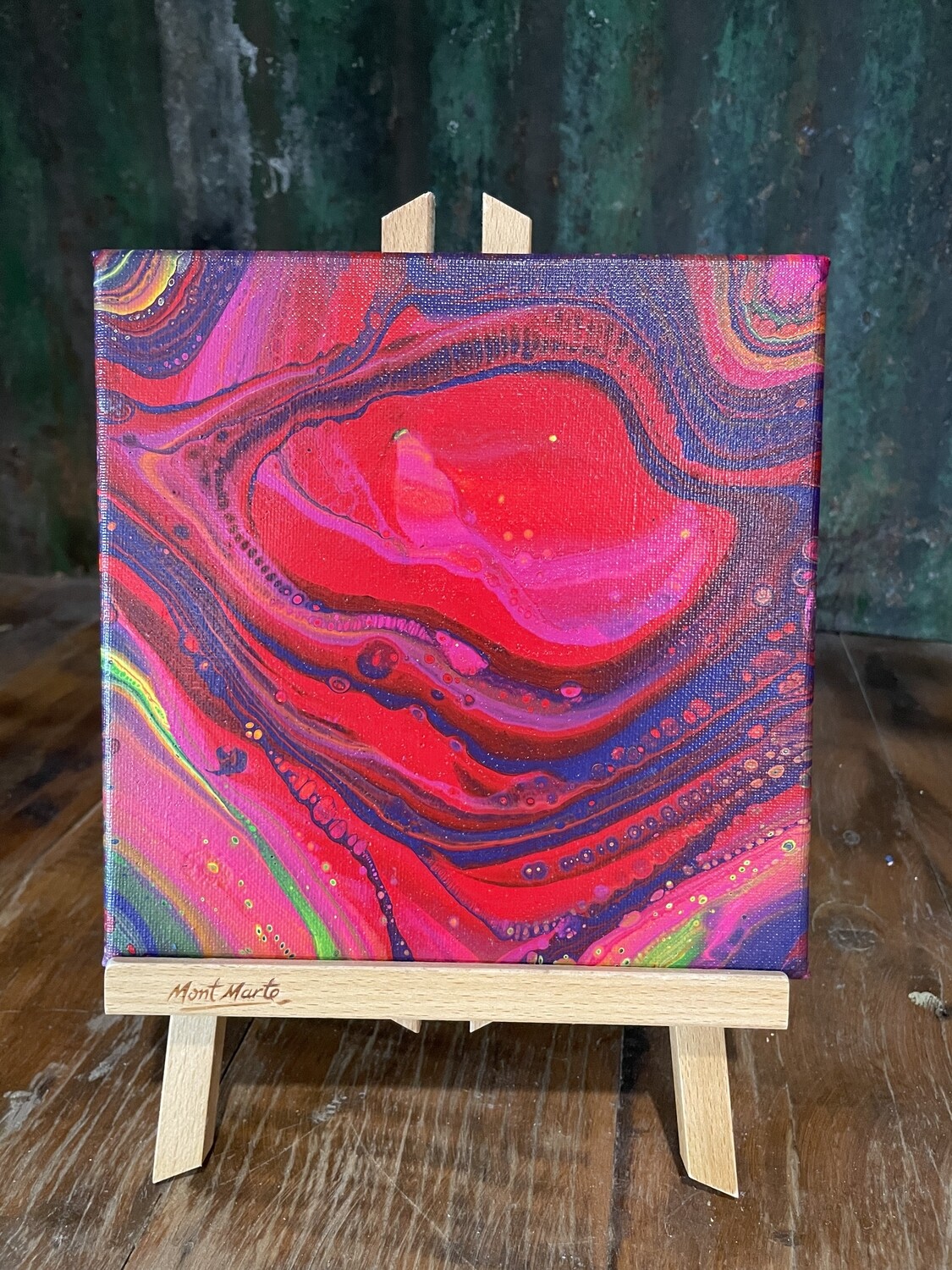 Acrylic Pour PRP + Display Easel